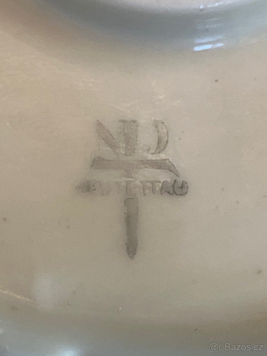 Art Déco ohřívač čaje, Neutettau 16 cm - 9