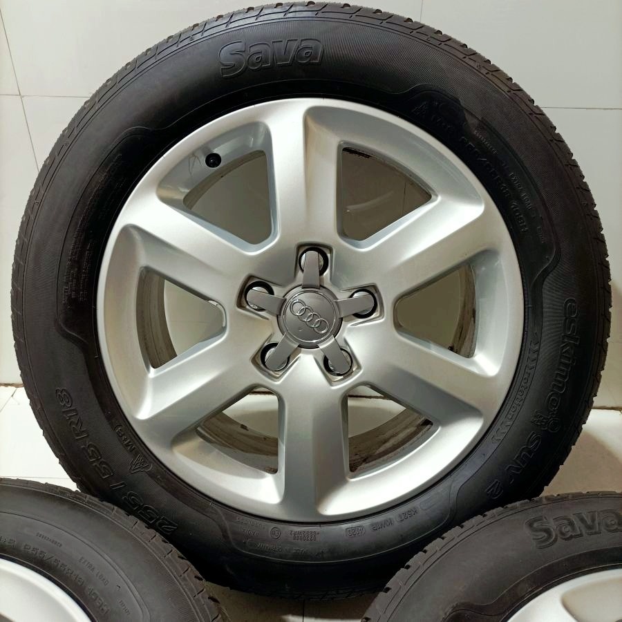 18" ALU kola – 5x130 – AUDI Disky: Elektrony originál AUD - 9