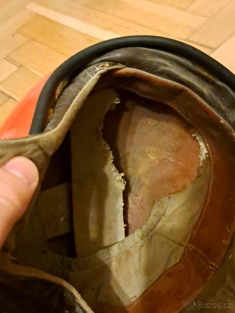 Přilba na veterána, retro přilba- JAS PARDUBICE- malá - 9