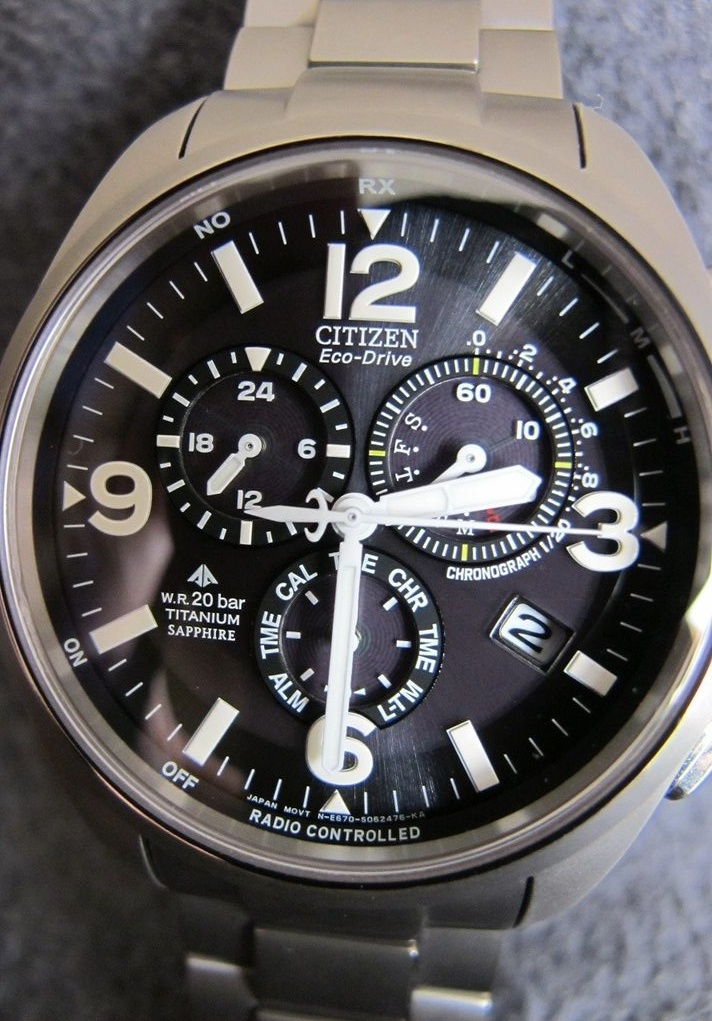 Celotitanové hodinky Citizen Promaster AS4030-59E - 9