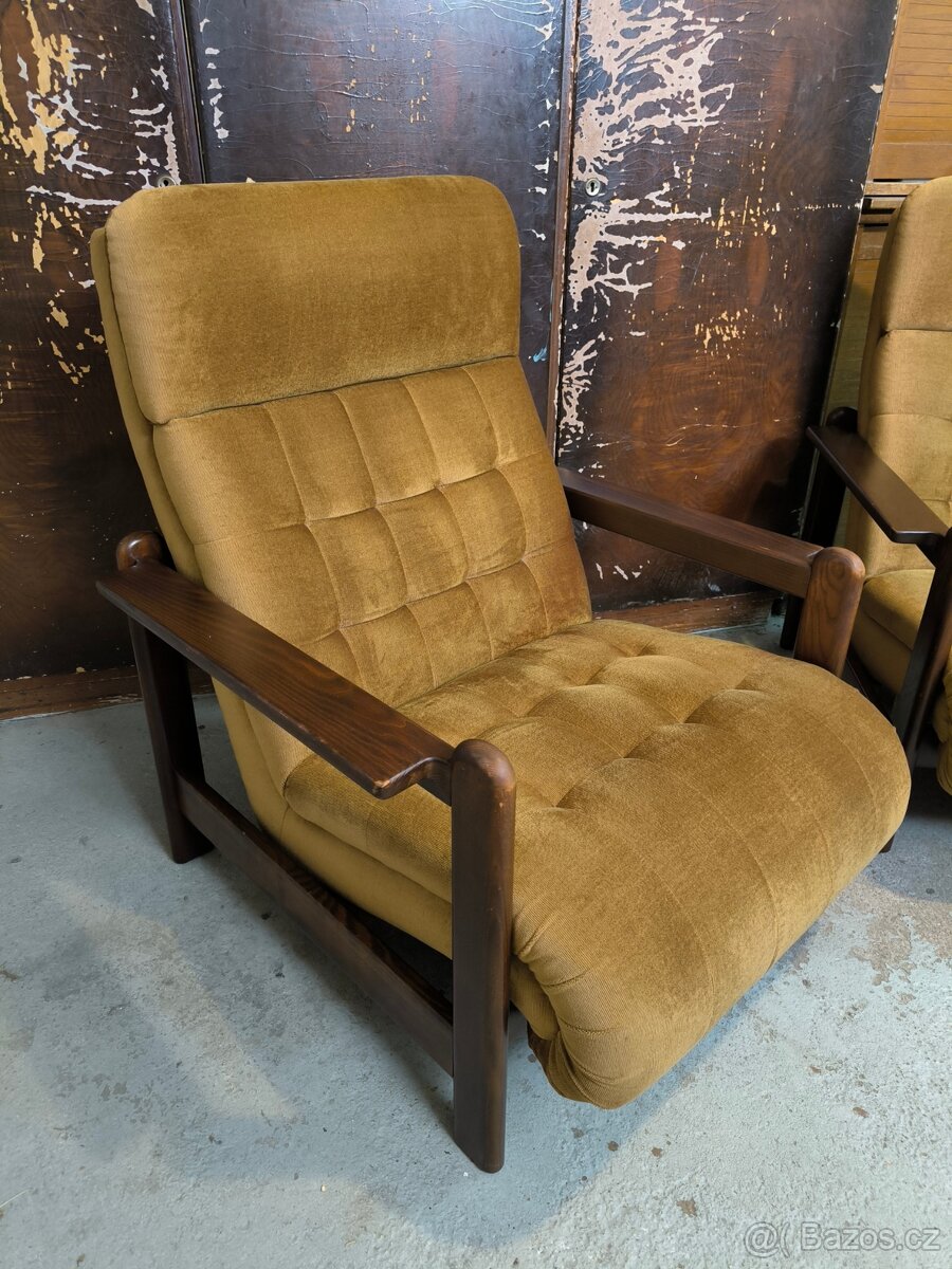 Párová čalouněná křesla Barbora - 9