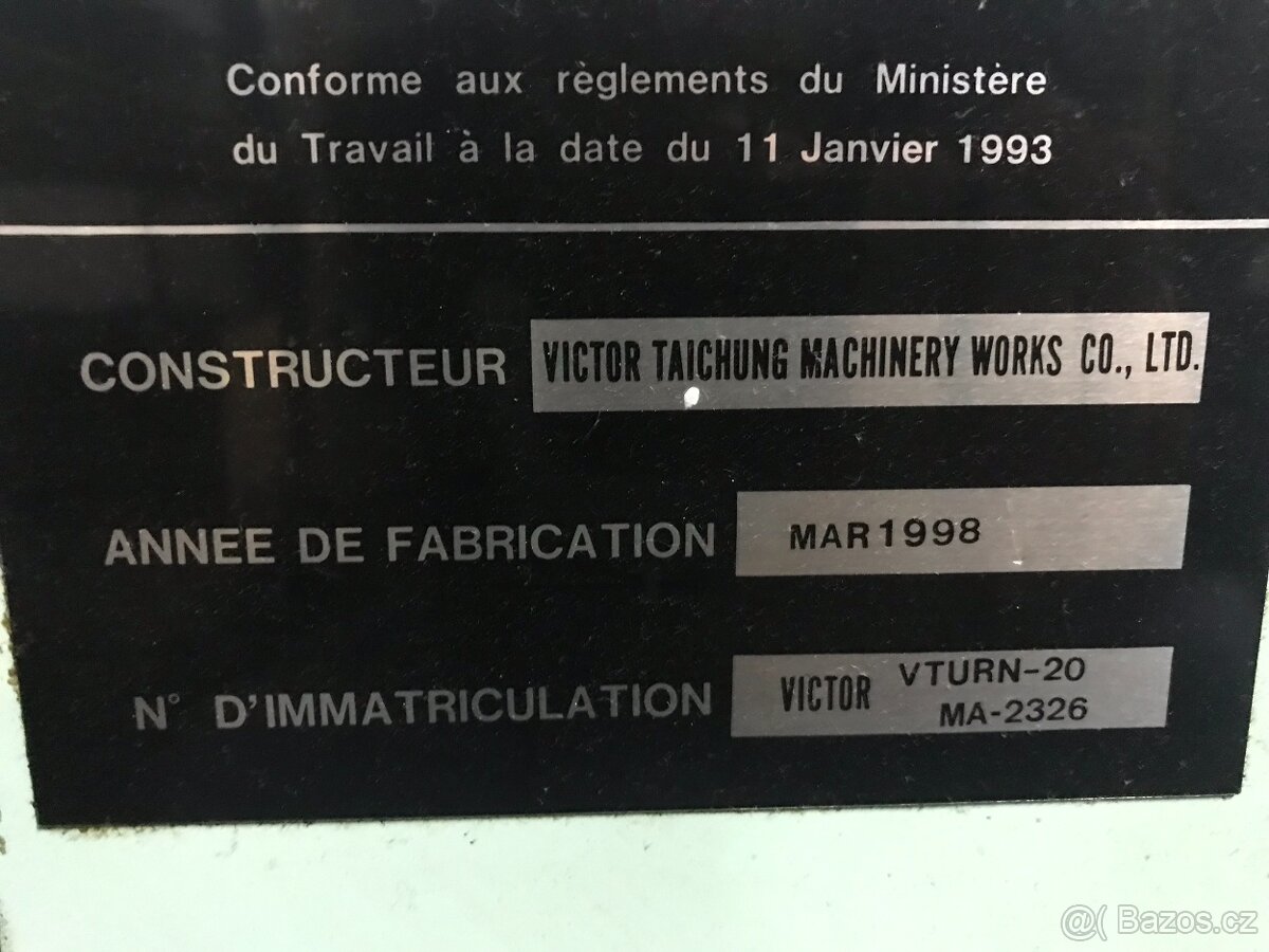 CNC Sústruh Victor - 9