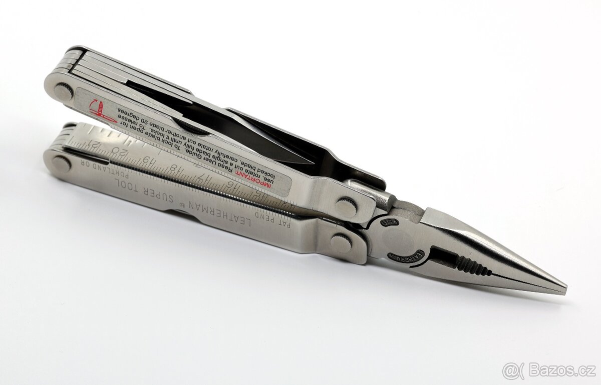 Sběratelský nůž Leatherman Super Tool (PAT PEND) - 9