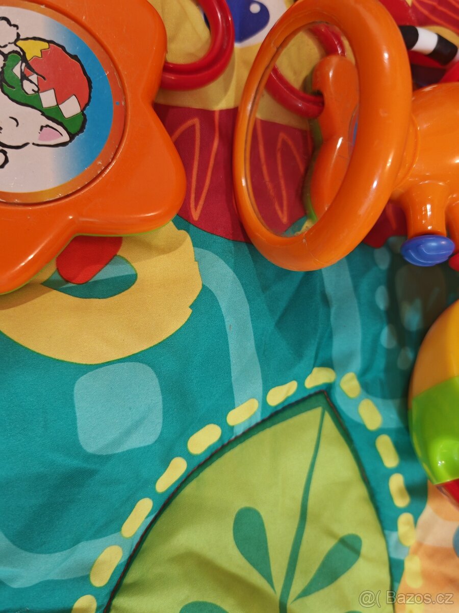 hračky pro miminka knížky pro nejmenší kostičky hrací deka - 9