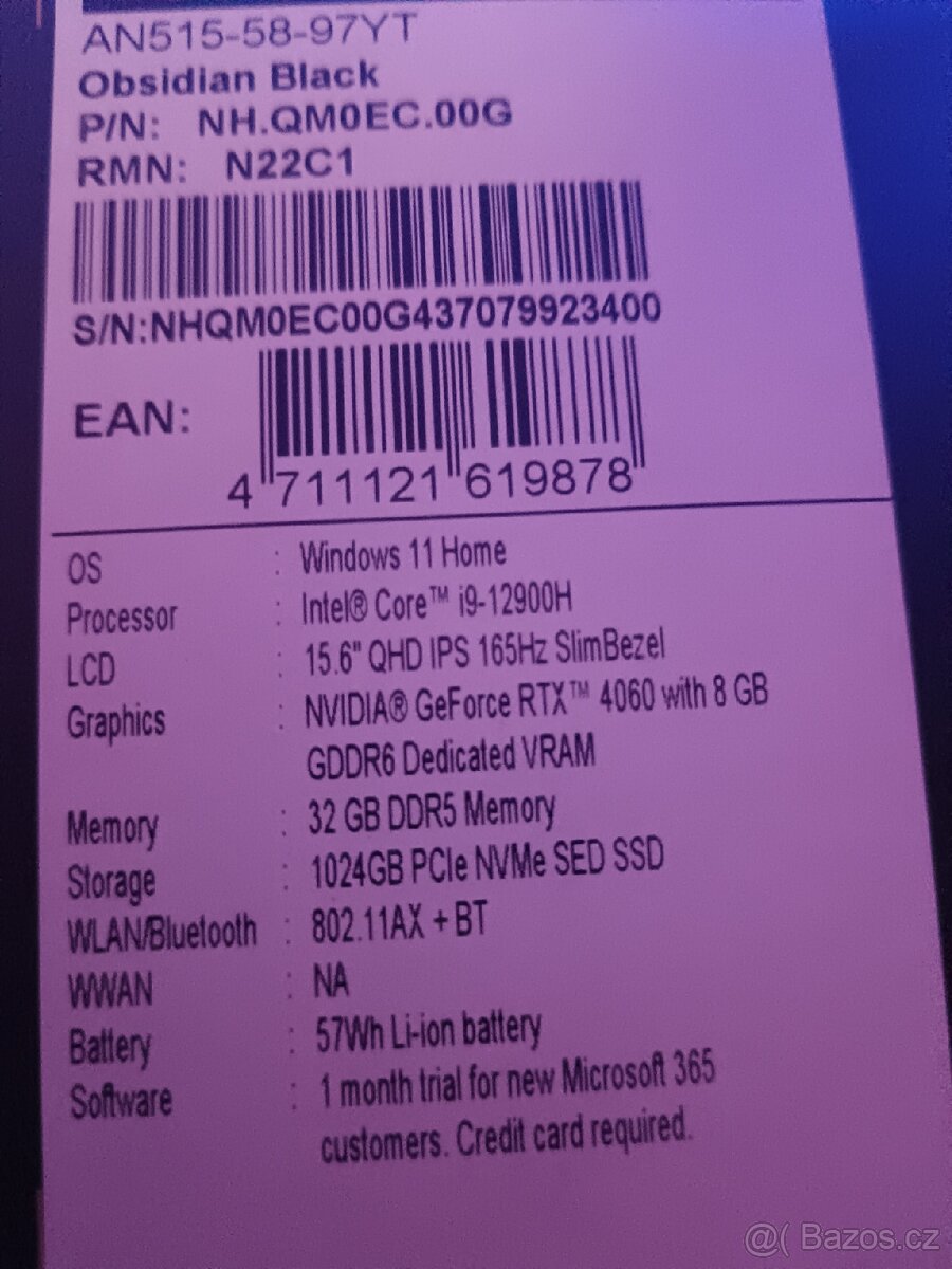 Acer Nitro 5 Výměna - 9