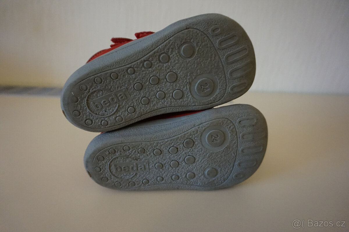 barefoot celoroční boty zn. Beda - vel. 24 - 9