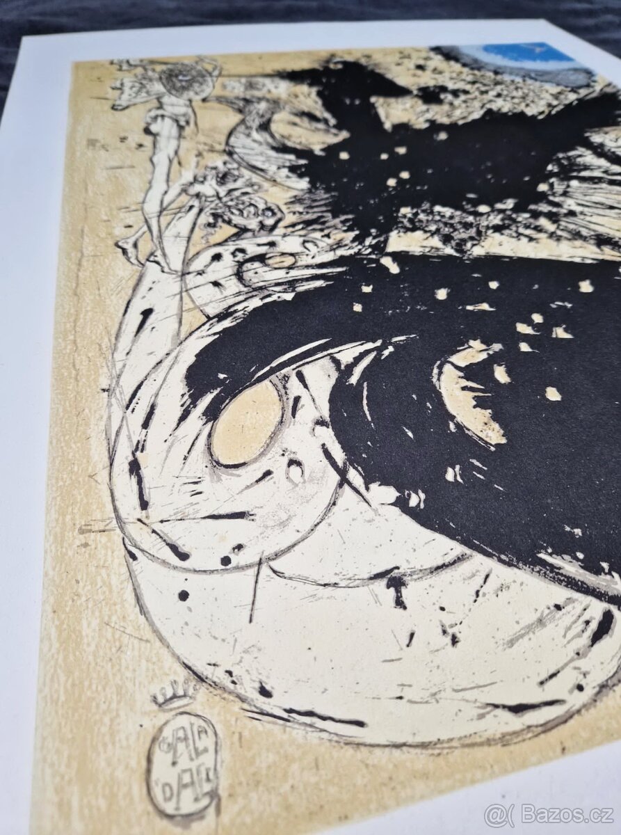 Salvador Dali - Chimera of Chimeras (podpísané Dalim) Litho. - 9