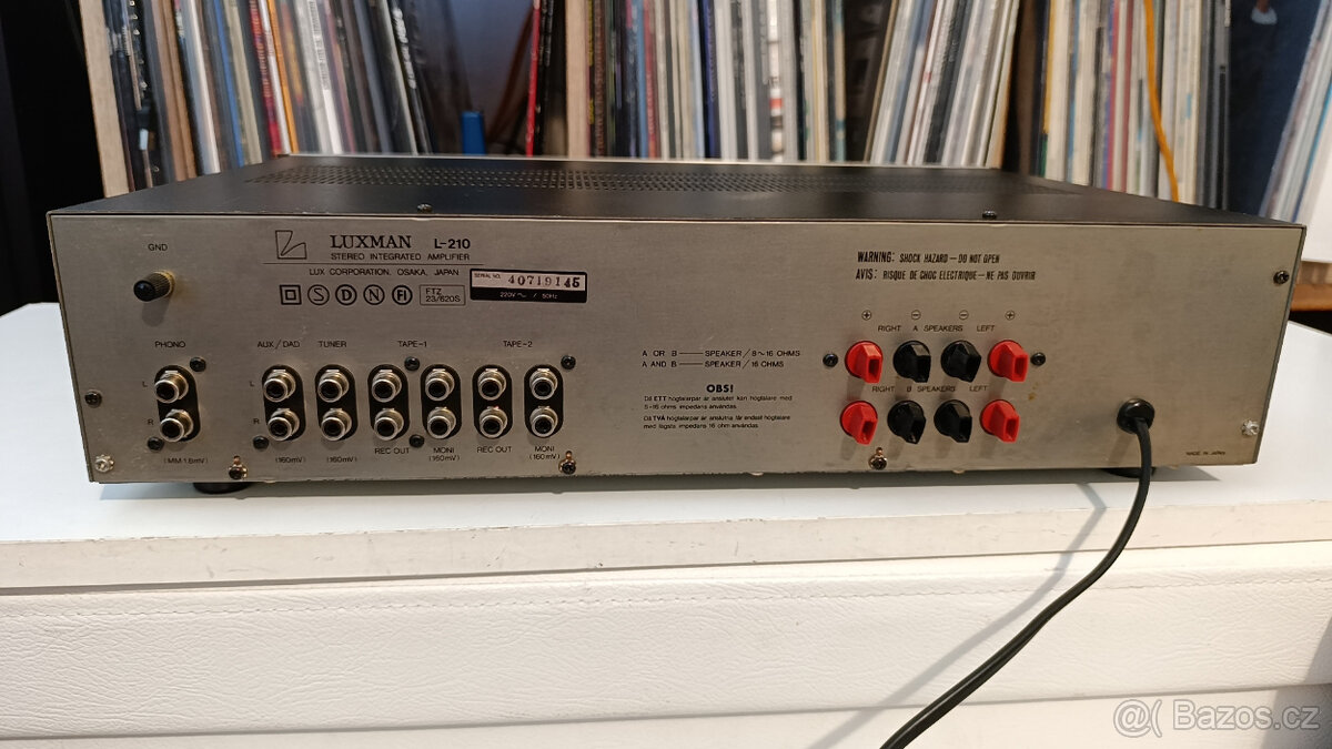 LUXMAN L-210 Stereo Integrated Amplifier/Duo Beta Technology - 9