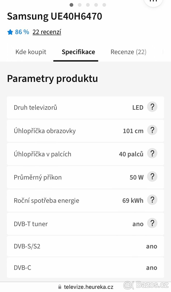 Samsung Smart TV UE40H6470SS - 9