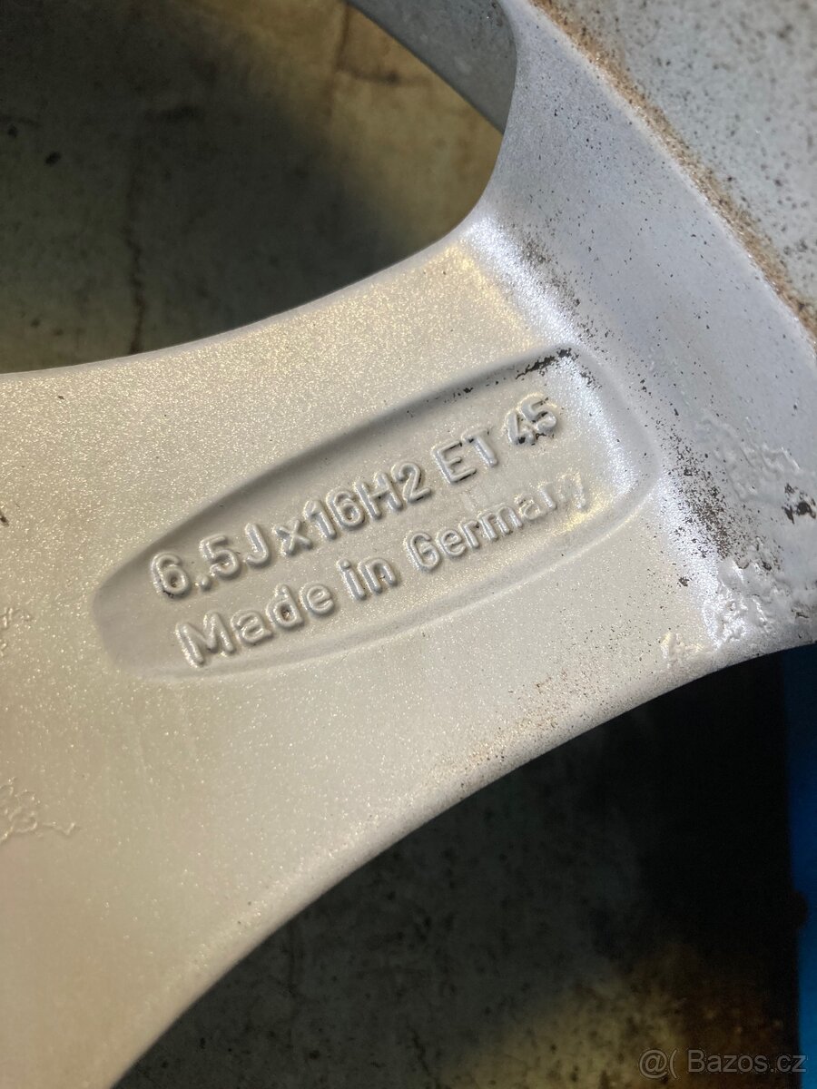 Litá kola RONAL 6.5J x 16H2 ET 45 + celoroční pneu Tomket - 9