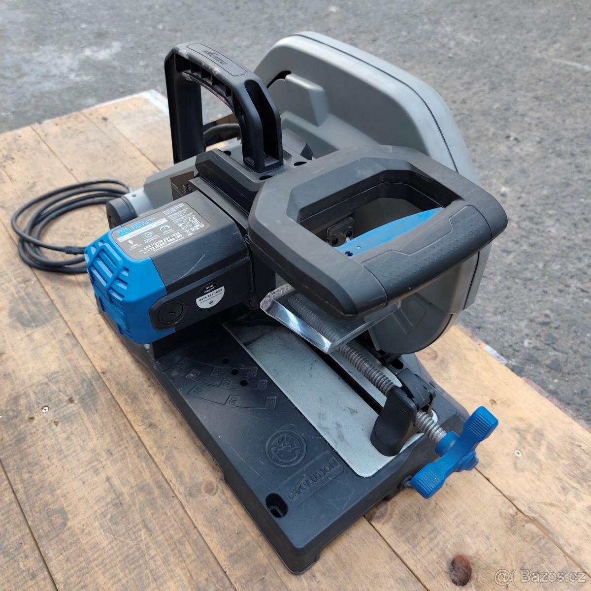 EVO S355CPS RAPTOR stolní kotoučová pila na kov + 3 kotouče - 9