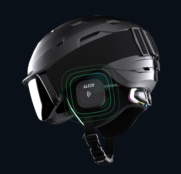 Sluchátka do helmy - Aleck 006 - 9