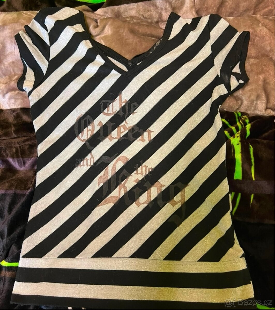 Trička a tílka 19ks velikost S celek - 9