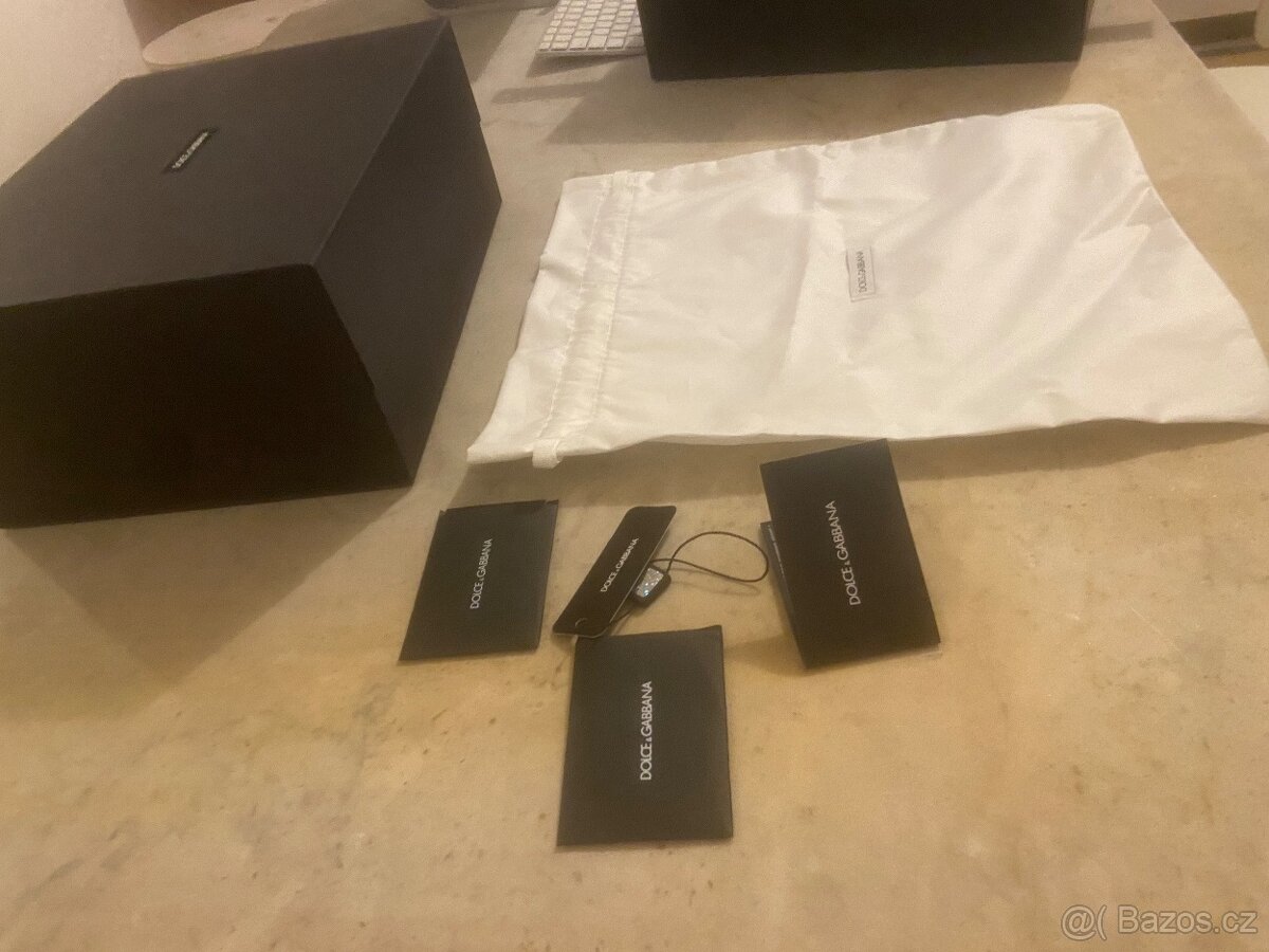 Originální krabice a vak od bot Dolce & Gabbana - 9
