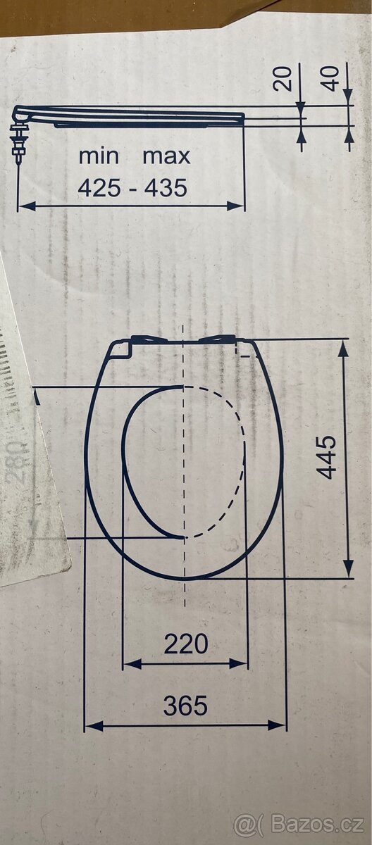 TIRSO záchodové prkénko standard - 9