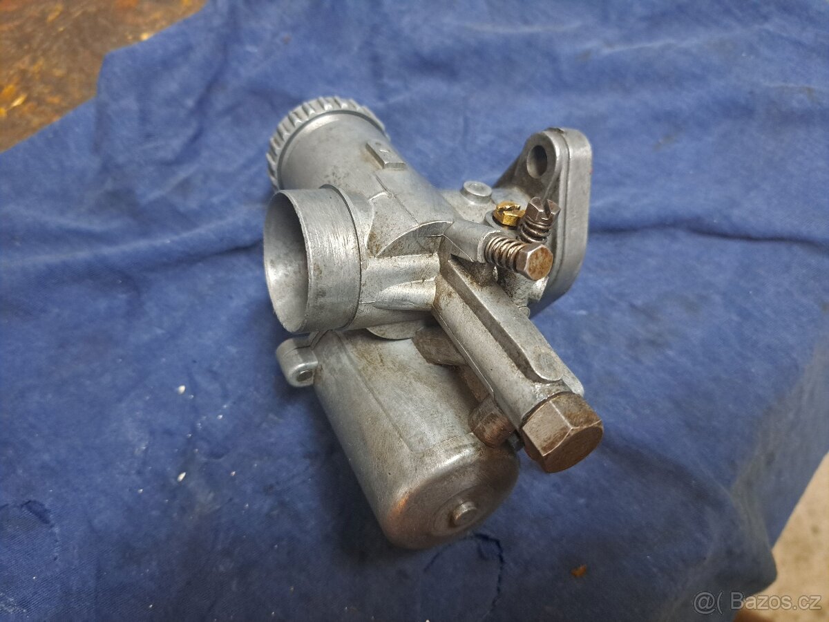 Jawa 250 559 Panelka karburátor Jikov 2926SD2769 sytič - 9