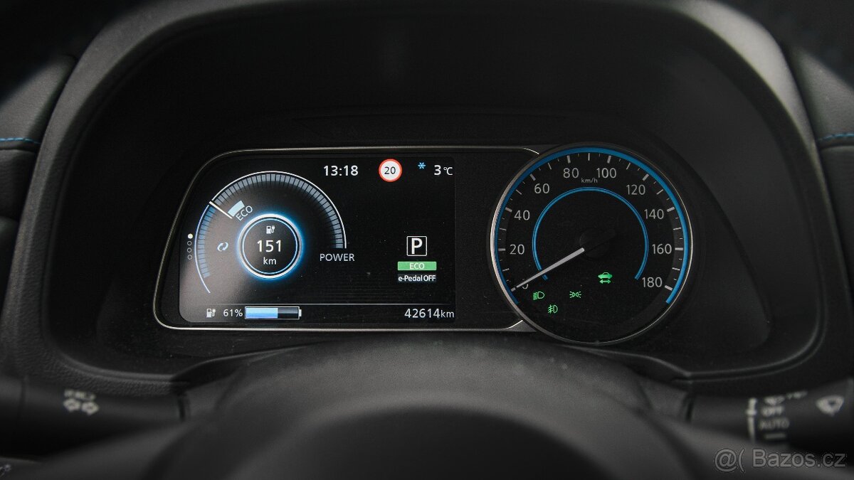Nissan LEAF, 110kW ČR DPH 1.Maj 360°Kamera Tekna - 9
