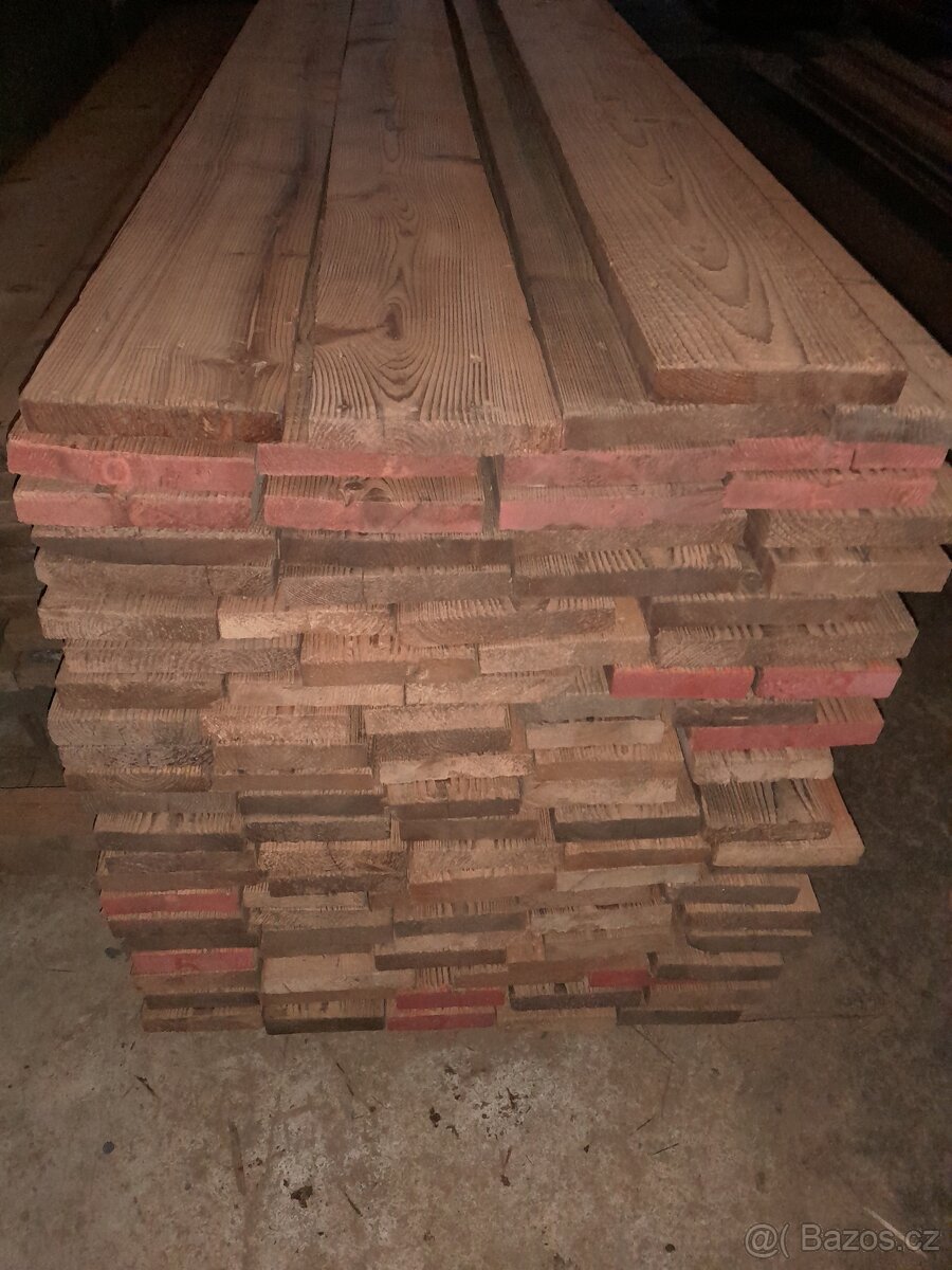 Prodám stará kartáčovaná prkna. - 9