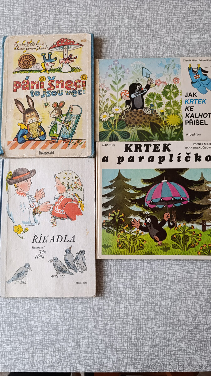 Knížky dětské, říkadla, se zvuk - 9