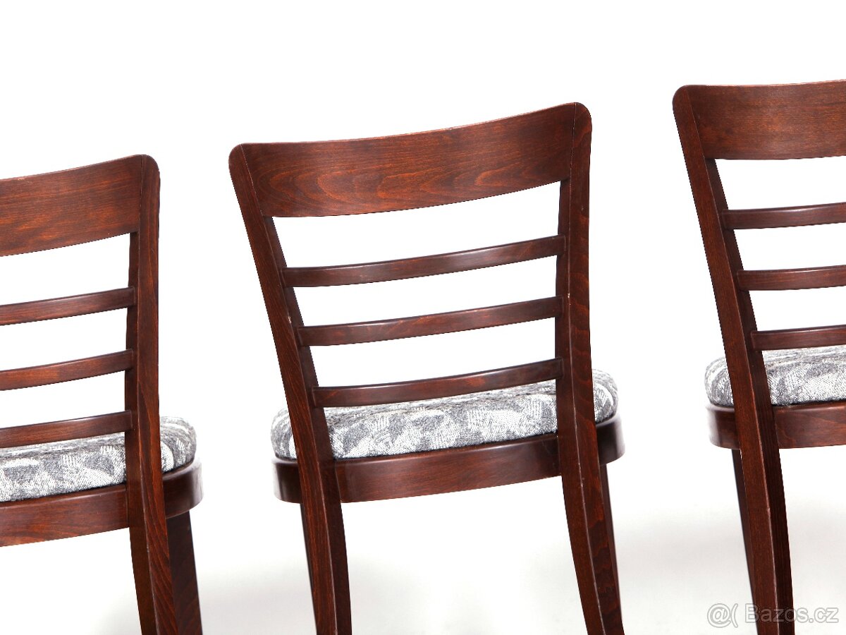 Přečalouněné retro židle SETONA, 4 kusy. - 9