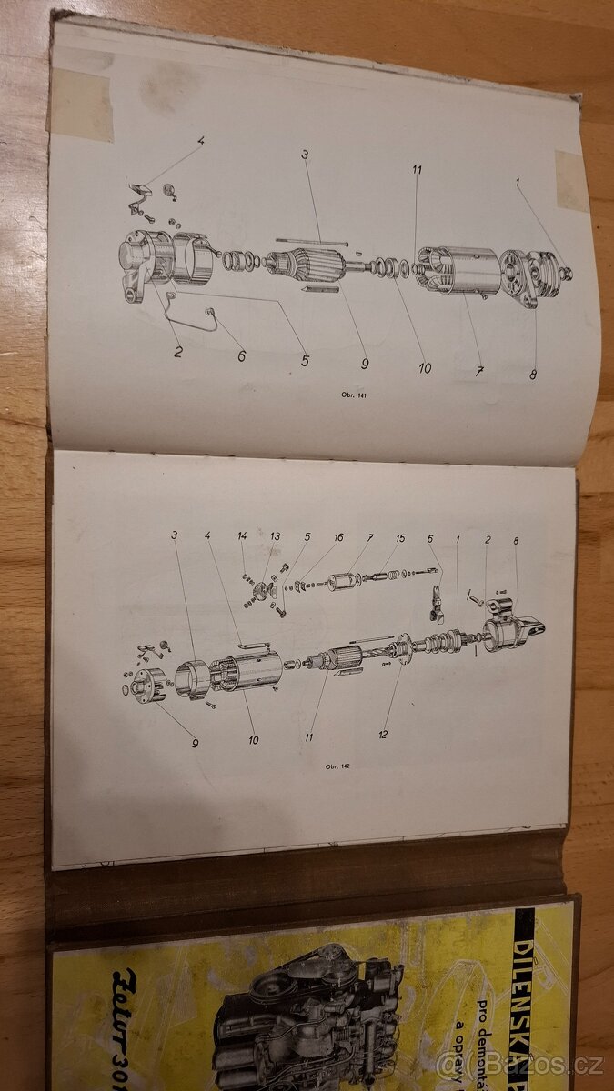 Dílenská příručka Zetor 3011, Zetor 2011- originál - 9
