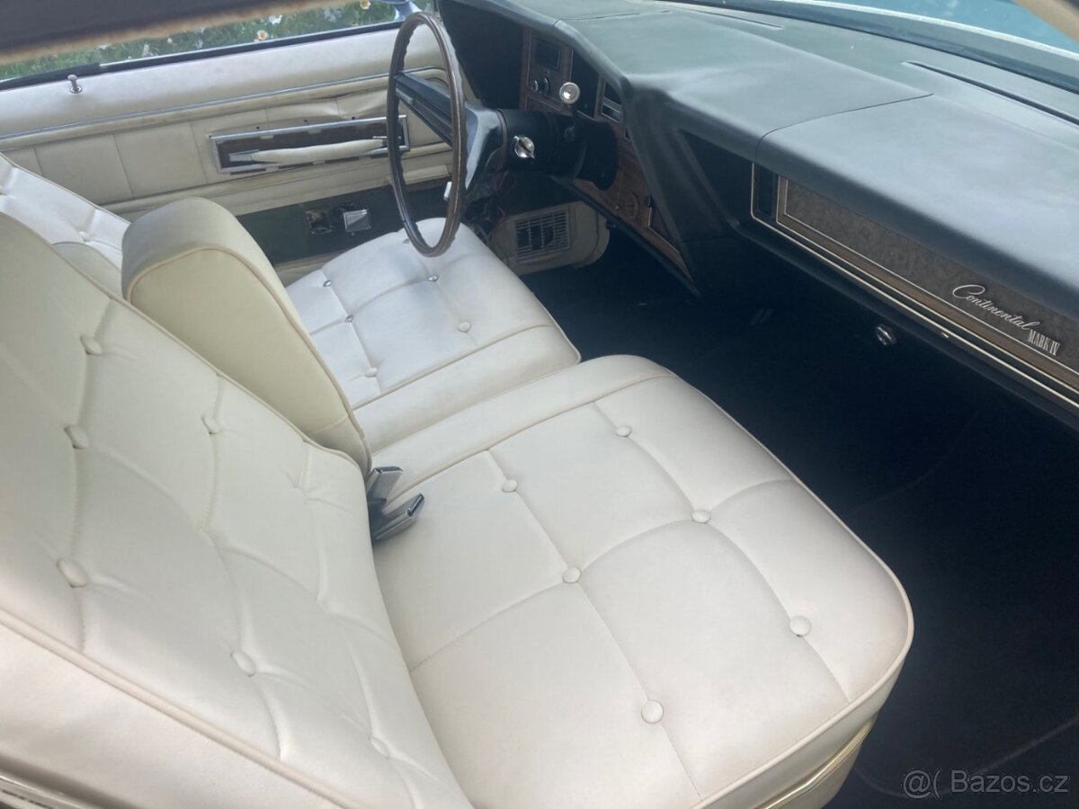 Lincoln Continental Mark IV. 7,5 V8 (158 kW) 1974 - 9