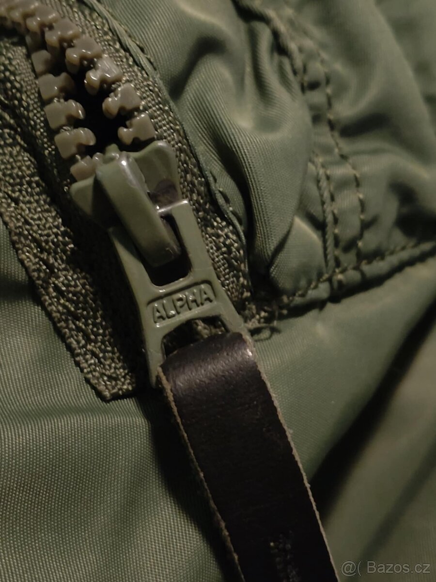 BUNDA N3B ALJAŠKA ALPHA INDUSTRIES OLIVE XL - 9