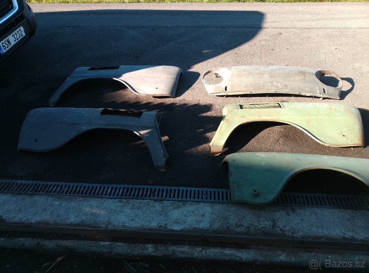 Blatníky a čelo S 100 110 - 9