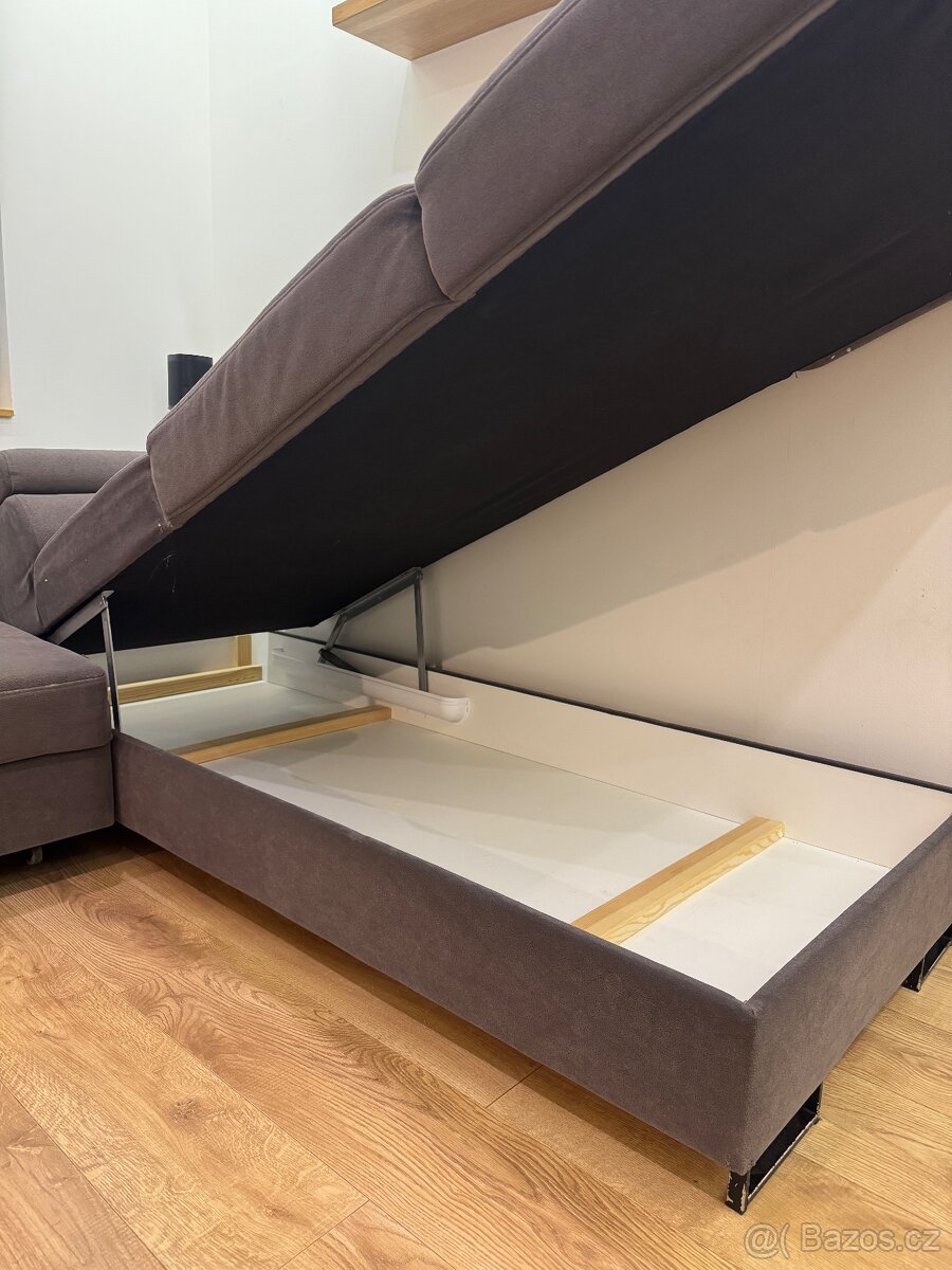 Rozkládací sedací souprava do L - 9