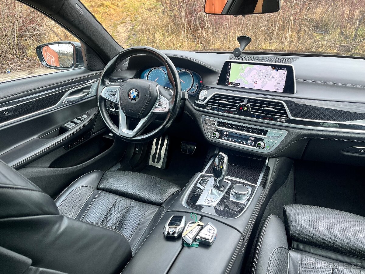 BMW 740 LONG, xDrive, 320k, 2018, 1.MAJ.,ČR, DPH - 9