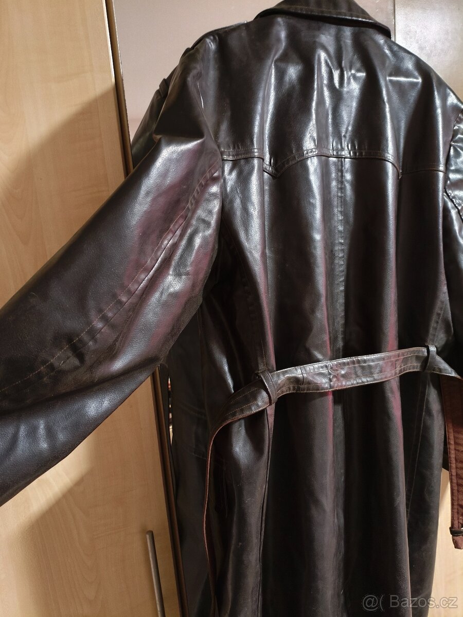 Kožený vojenský kabát - 9