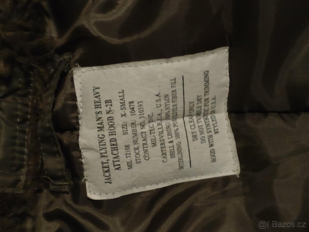 BUNDA N2B ALJAŠKA OLIVE ZELENÁ XS - 9