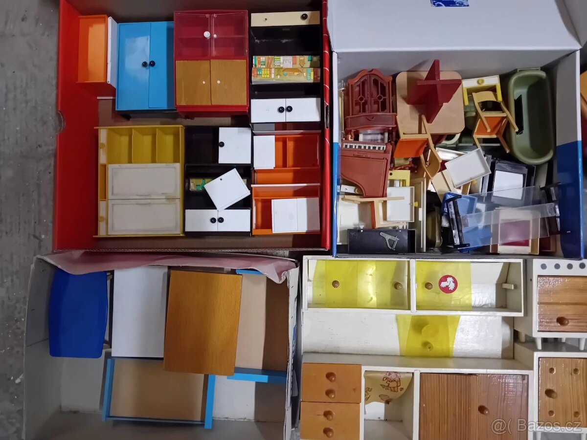 Retro nábyteček pro panenky - 9