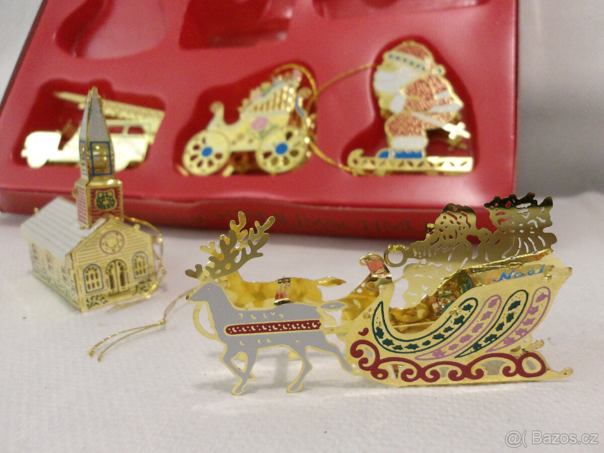 Vánoční kovové ozdoby - 9