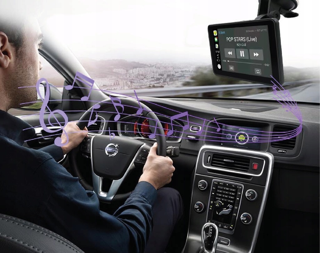 Monitor do auta Symfony W706 - Carplay Android Auto - 9