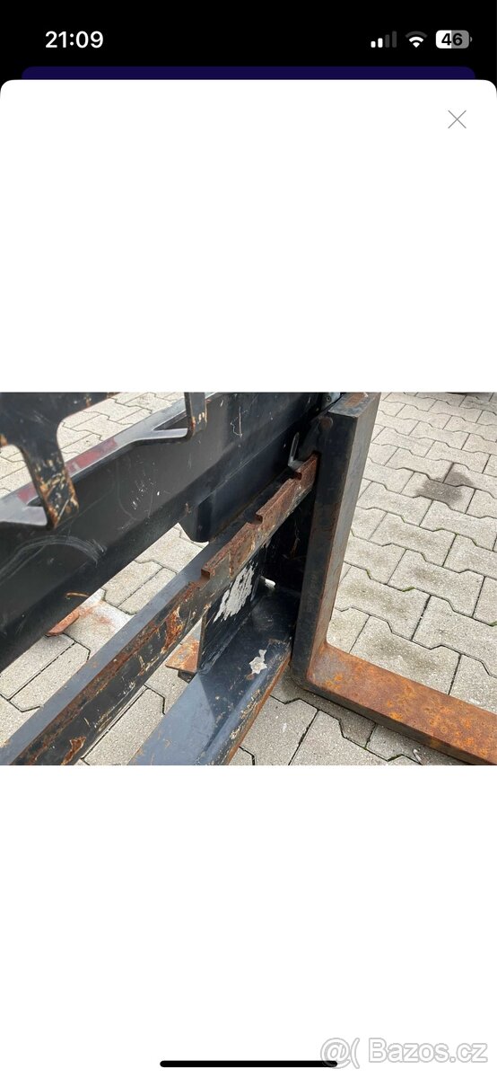 Paletizacni vidle na smykovy nakladac Bobcat - 9