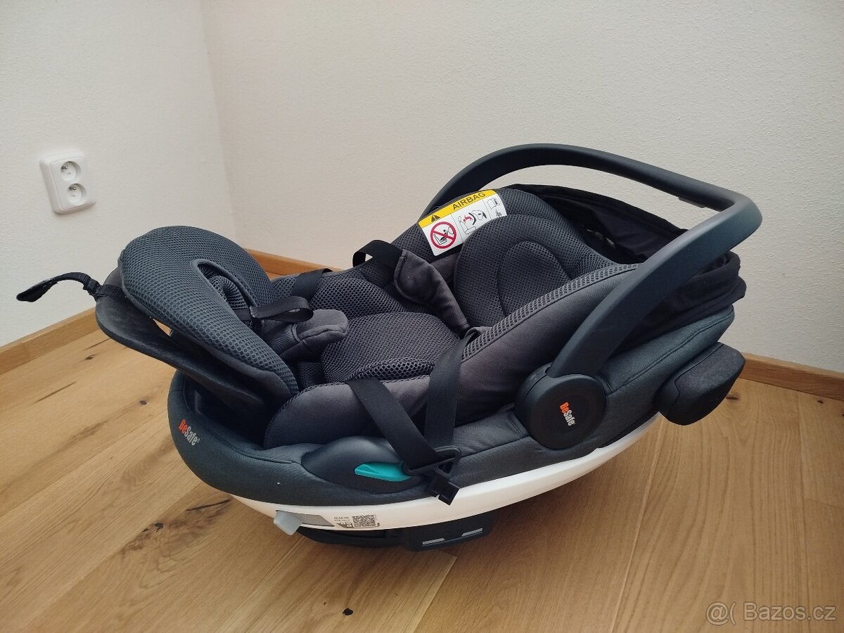 BeSafe Go Beyond 2025 anthracite mesh (40 - 87cm, do 13 kg) - 9