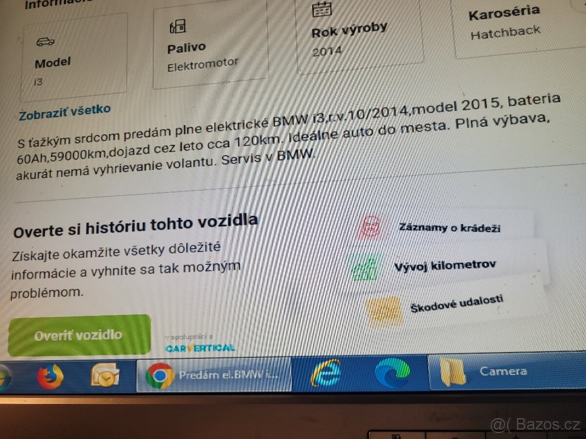 Predám el.BMW I3 - 9