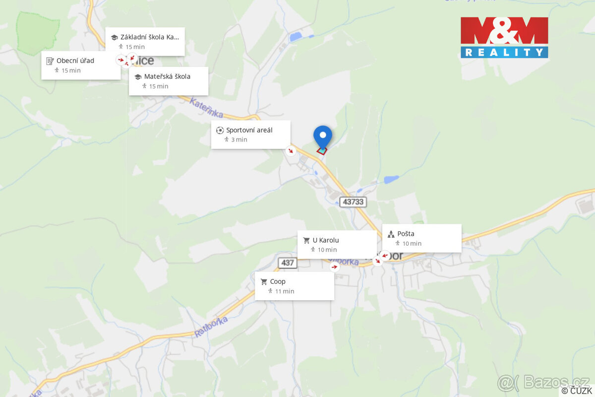 Prodej komerčního pozemku, 2979 m², Kateřinice - 9