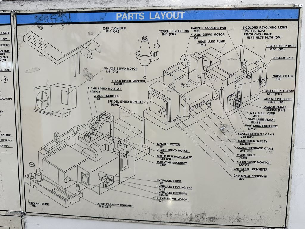 Vertikální obráběcí centrum MAZAK FJV 60/120 - 9