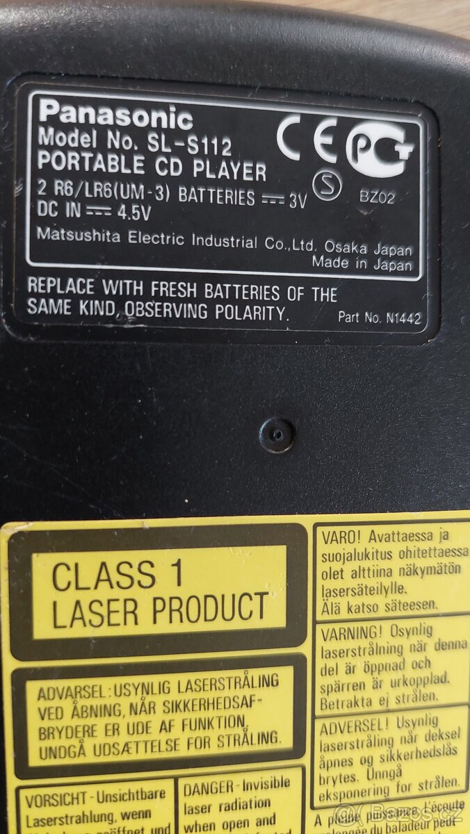 Discman Panasonic - 9