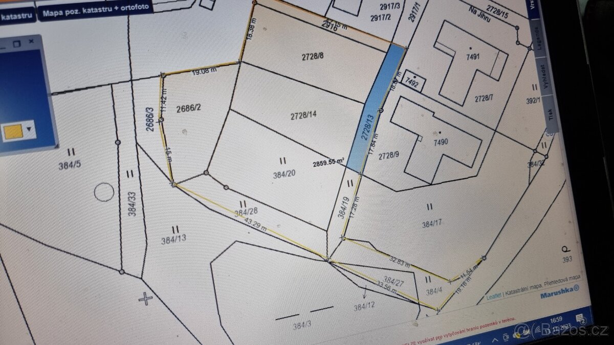 STAVEBNI POZEMEK V PÍSKU - 9