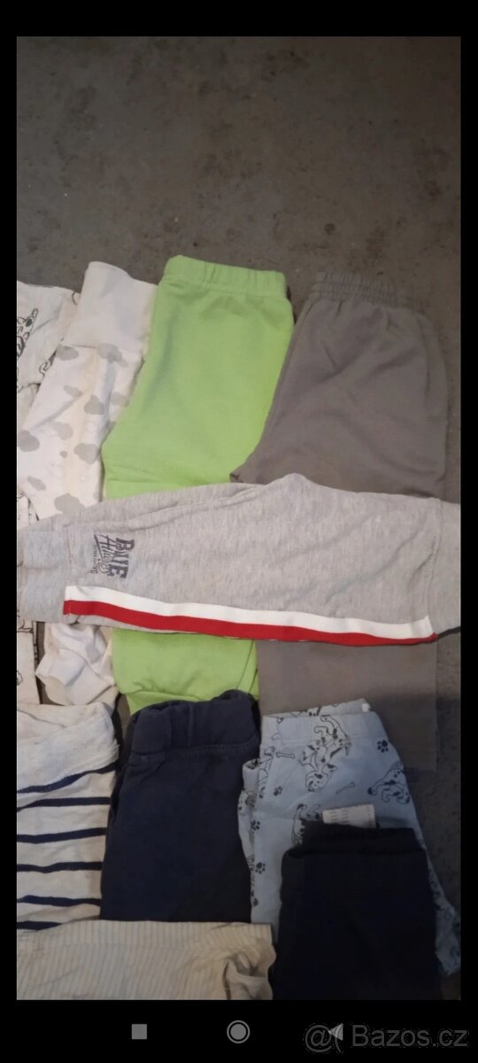 Oblečení pro chlapečka 85ks 62-86 - 9