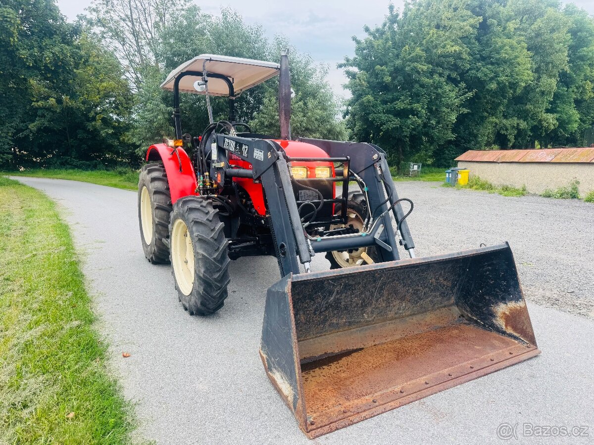 Zetor 3341 cabrio + čelní nakladač - 9