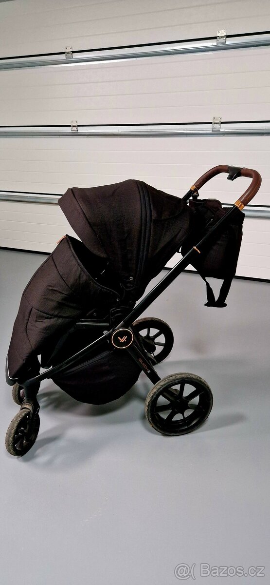 Kočárek 2v1, Muuvo Quick SE Sunset Black - 9