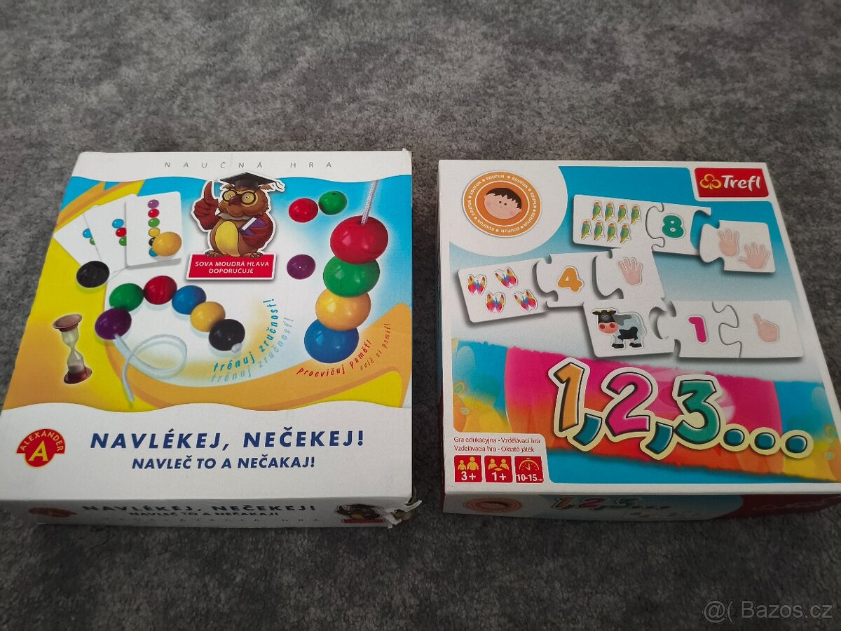 Puzzle a jiné dětské hry - 9