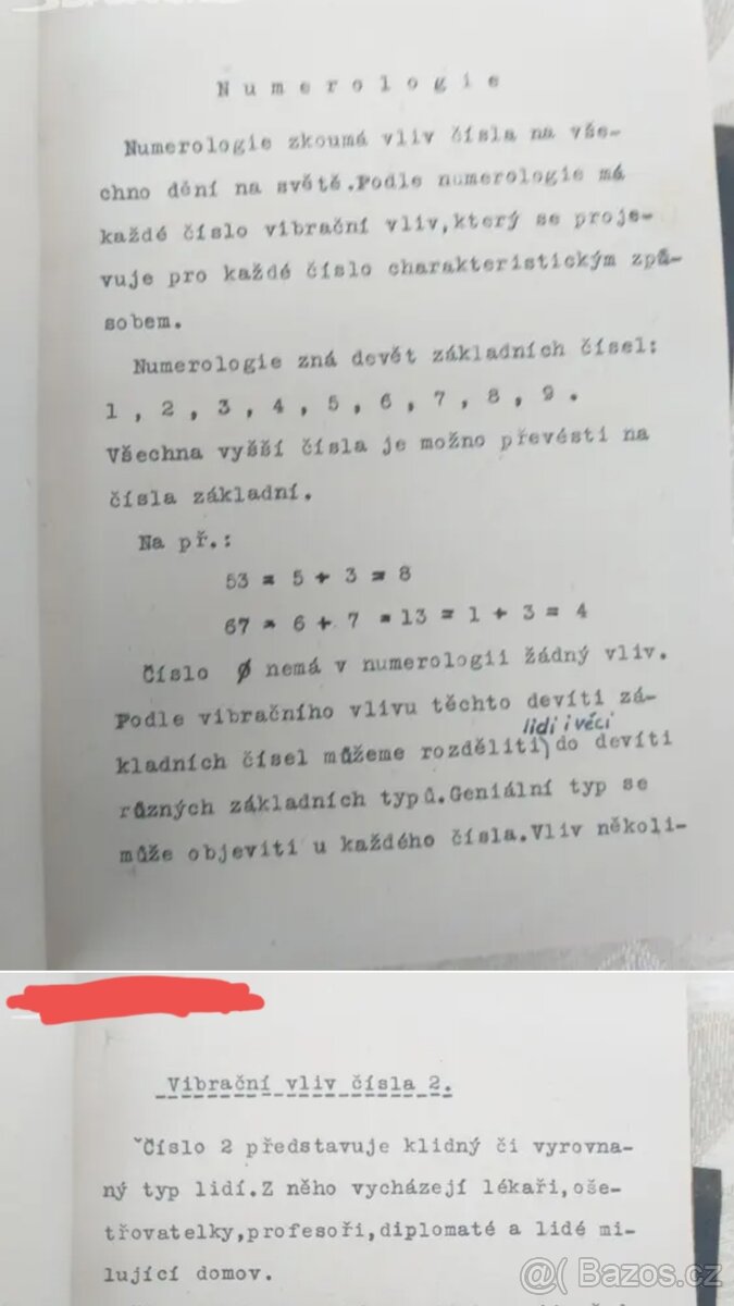 ASTROLOGIE- HOROSKOPIE-GRAFOLOGIE-MAGIE ČÍSEL- TYPOLOGIE - 9