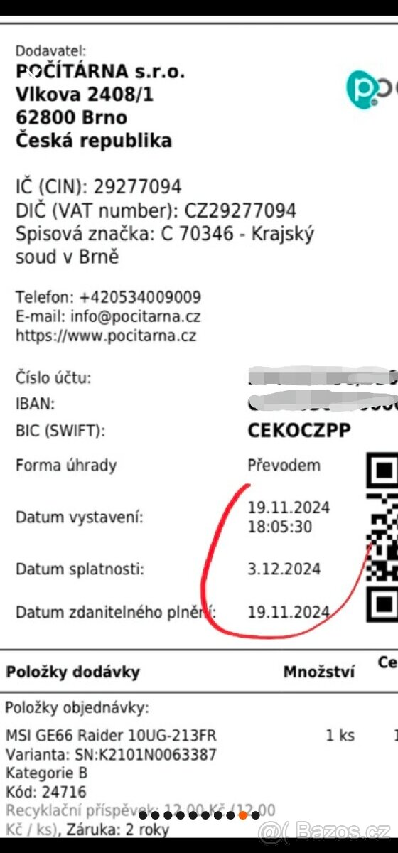 MSI GE66 Raider i7/RTX 3070 8GB /32GB/300Hz, Záruka 12měs. - 9