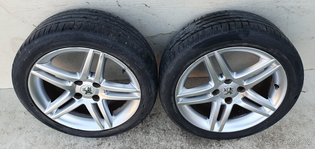 Alu kola Peugeot 308 17" 4x108 s pneu (Citroen C4) - 9