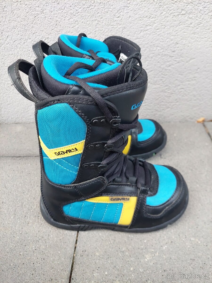 Snowboard SALOMON, 124 cm + boty - 9